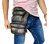 Piernera 4 Bolsillos Tipo Riñonera Impermeable Deportiva